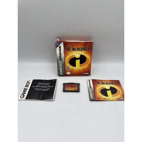 The Incredibles (Nintendo Game Boy Advance, 2004) Complete In Box, Tested - Picture 1 of 12